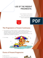Form and Use of The Present Progressive