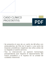 Caso Clinico Prostatitis