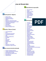 Categorías de Filtrado Web Fortinet