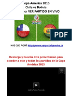 Ver Chile Vs Bolivia Copa America 2015