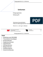 Fertigungstechnik VL04 Umformen PDF