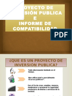 Analisis de Proyecto de Inversion Publica