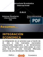 INTEGRACIÓN ECONÓMICA