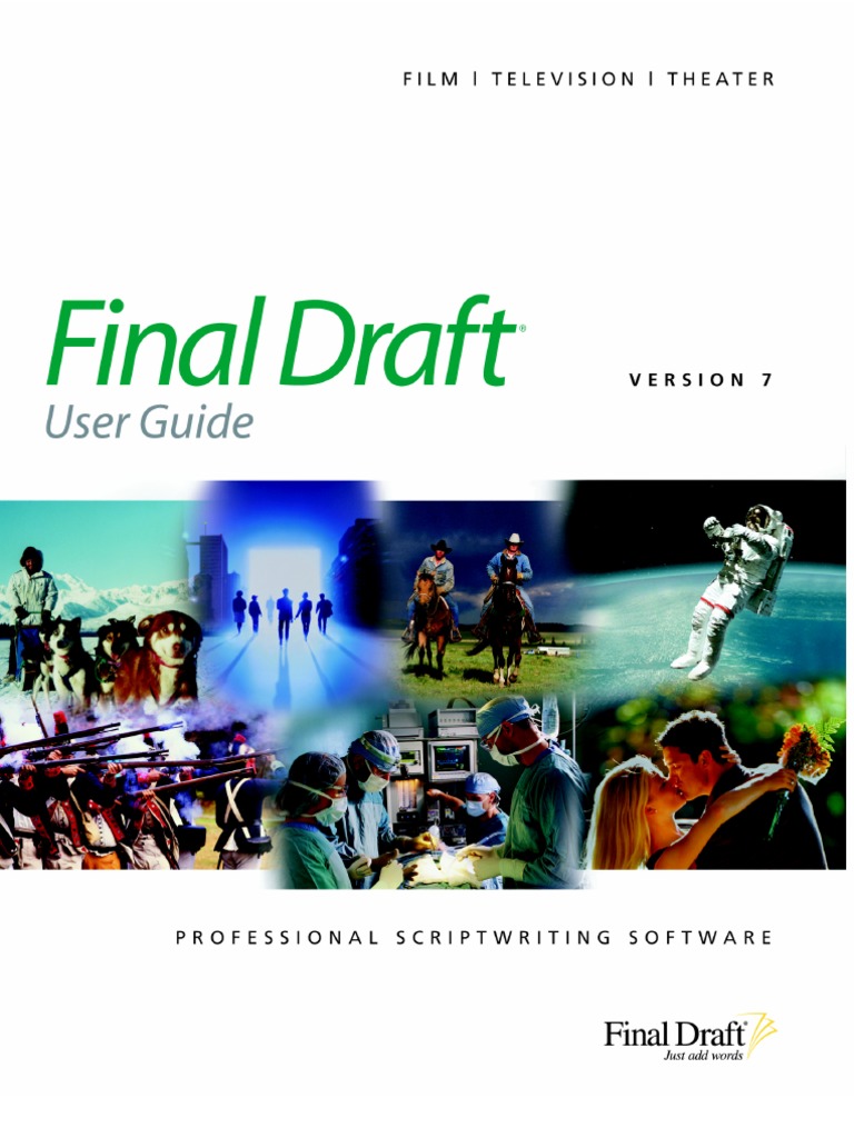 Final Draft 7 Manual | PDF | Computer Program | Programming