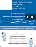 Plan de Negocios Promperu PDF