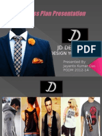 Business Plan Presentation: JD Designers