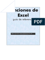 funciones de Excel