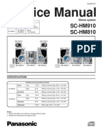 Panasonic SC-HM810, HM910 PDF