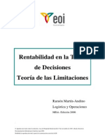 Rentabilidad en La Toma de Desiciones