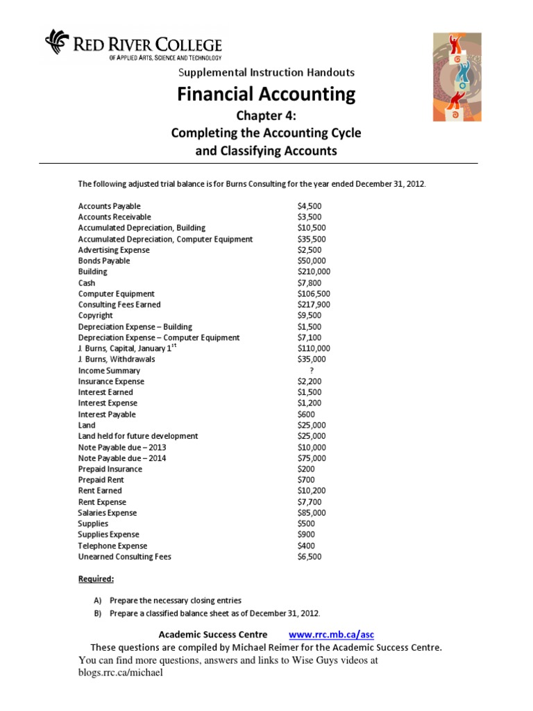 Completing Accounting Cycle | PDF | Expense | Depreciation