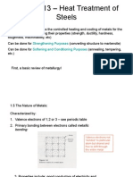 Heat Treatment of Steels