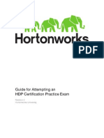 Guide For HDPCD Certification Practice Exam
