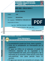 Clases - Semana #02 de Hidrología General - FICA - UNHEVAL