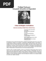 Frithjof Schuon a Base Da Religiao e Da Metafisica