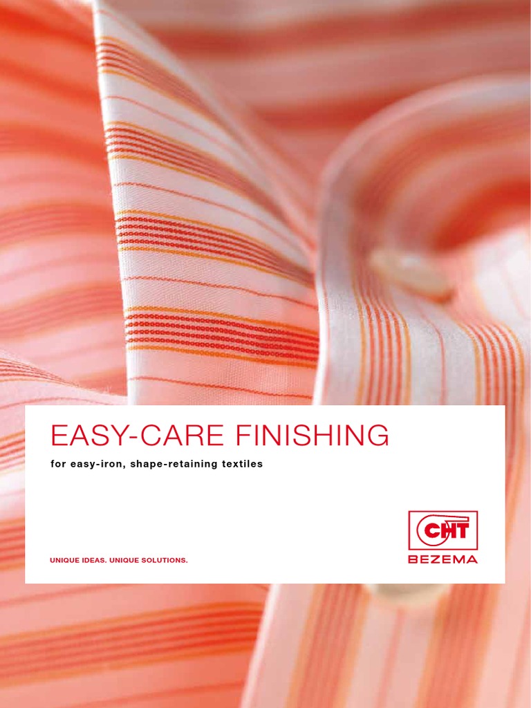 Easy Care Finishing en PDF Textiles Surfactant
