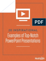 20 Inspirational Examples of Top-Notch PowerPoint Presentations