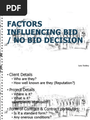 bid no bid