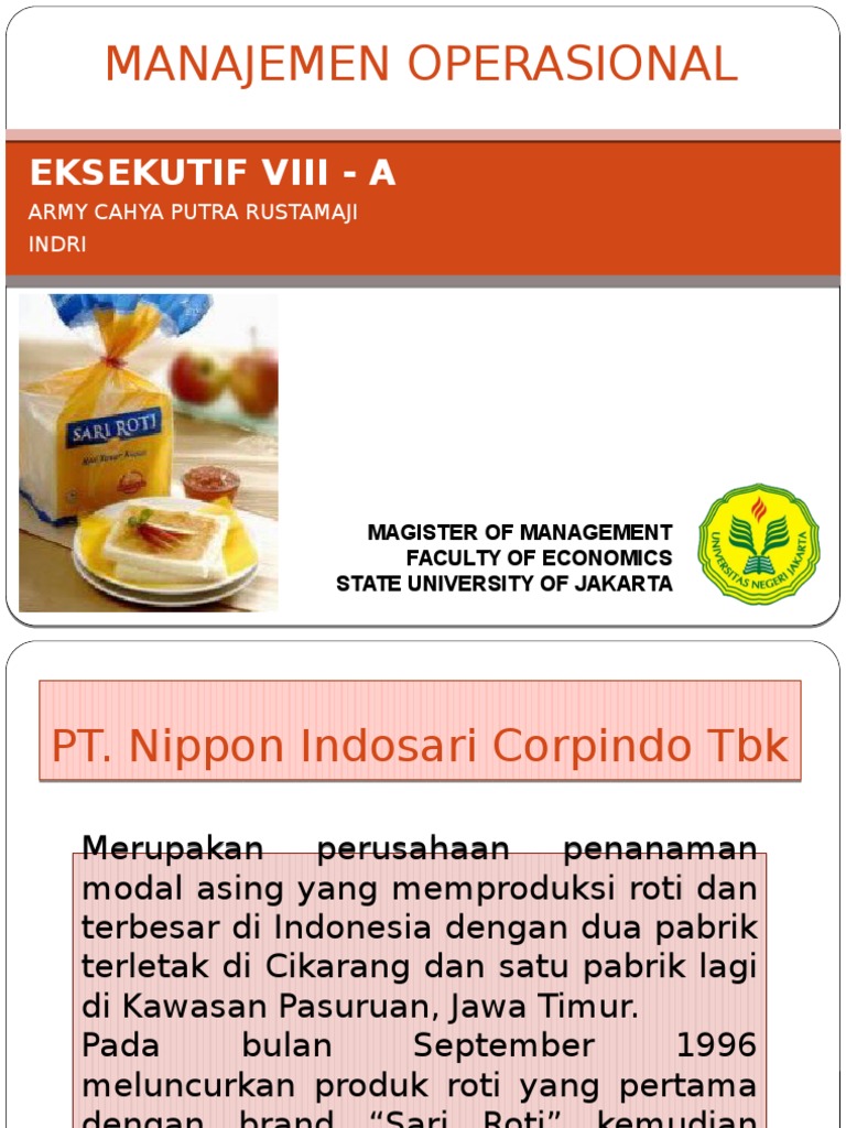 Profil dan Sejarah Sari Roti Indonesia | PDF