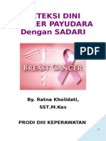 Materi Deteksi Dini Kanker Payudara Dengan Sadari