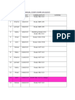 Jadual Study Exam 2014