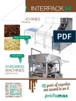 INTERPACK14 Premium Flaking Machines and Enrobing Machines Demo Every Hour