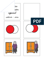Analogías de Ubicación Espacial Adelante-Atras