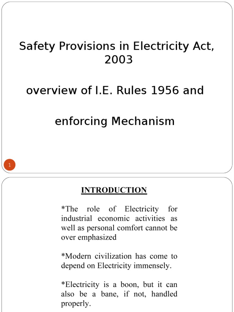 Electricity Act 2003.ppt Electricity