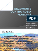 Argumente Contra Roșia Montană