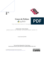 Cours Python - Université Paris