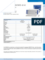 Dewetron Dewe-808 818 e