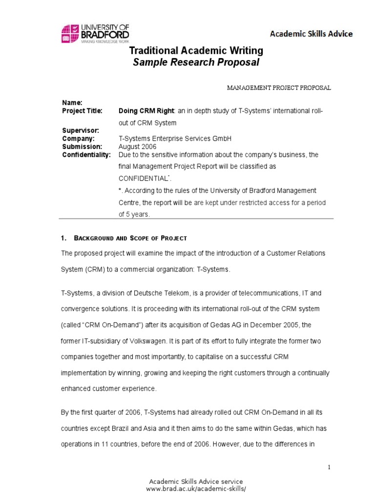 Crm proposal sample image