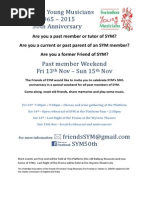 Download SYM 50th Anniversary Flyer by SYM SN269203895 doc pdf