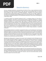 measuring sustainable development