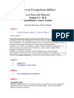 Sesion 3 - Aprendiendo a Vencer El Temor - - Notas Del Lider Para El Power Point