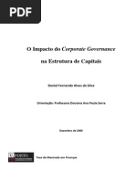 O Impacto Do Corporate Governance Na Estrutura de Capitais