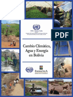 Cambio Climático Agua y Energia en Bolivia