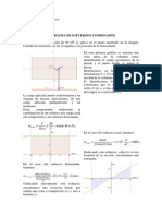 Ejemplo Resuelto Esfuerzos combinados