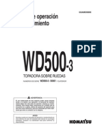 WD500-3 Manual de Operacion y Mantenimiento