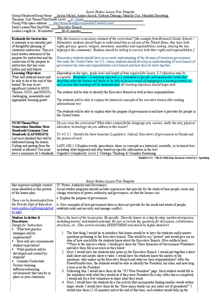 Lesson Plan Sse | PDF | Lesson Plan | Homework