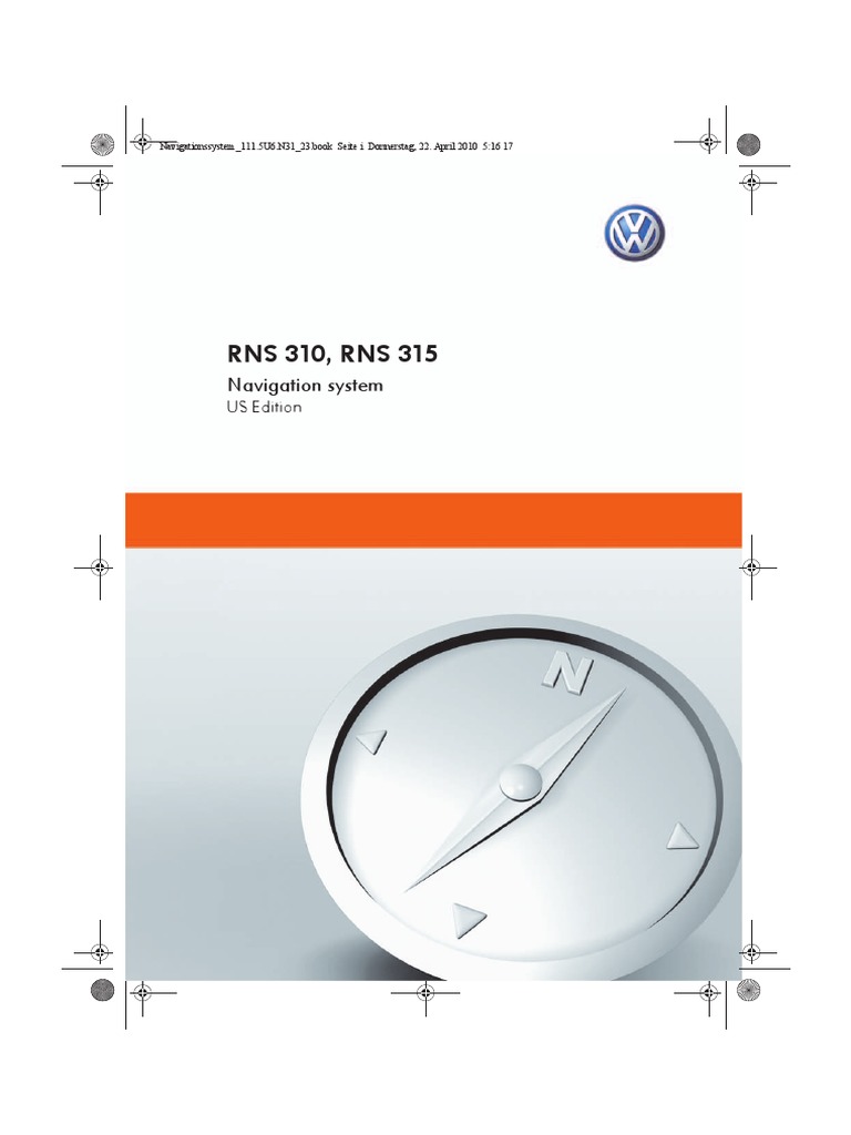 Rns310 Rns315 Manual | PDF | Compact Disc | Cd Rom