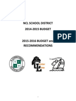 NCL Full Budget Report 14-15 (15-16)