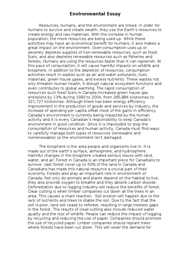 Soil pollution essay in english image