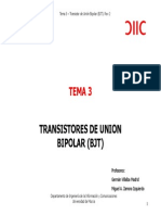 Tema 3. Transistores de Union Bipolar Bjt