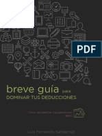 Breve Guia Para Dominar Tus Deducciones 1a Ed 2014 Preview