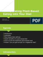 Christina C Adult Community Presentation Powerpoint (Incorporating Plant-Based Eating Into Your Diet)