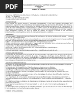 Plano de Ensino 2013