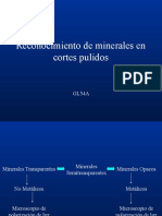 Reconocimiento de Minerales.