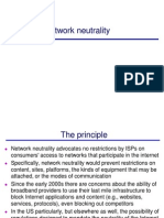6 Network Neutrality