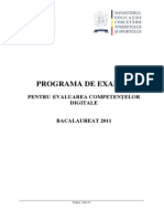 Programa Bac competente digitale