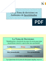 3.4 La Toma de Decisiones Con Incertidumbre 17